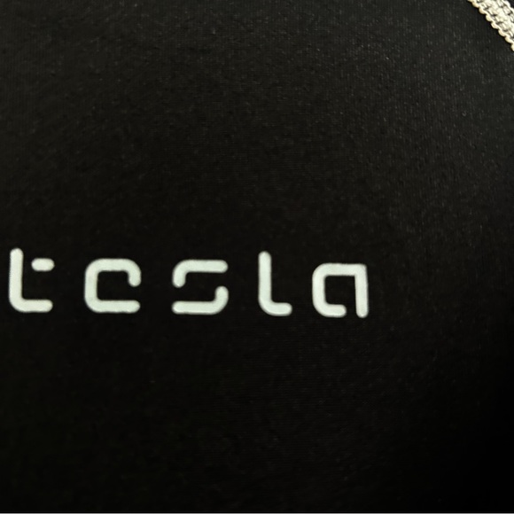 NEW Tesla Black Long Sleeve Mock Turtleneck Performance Shirt XL - Picture 3 of 5